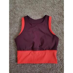 Lululemon Women's Kick Serve Sports Bra Size 4 Multicolor Sporty